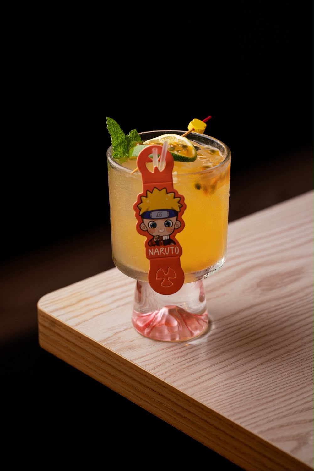 Naruto anime cocktail at Naruto SXM