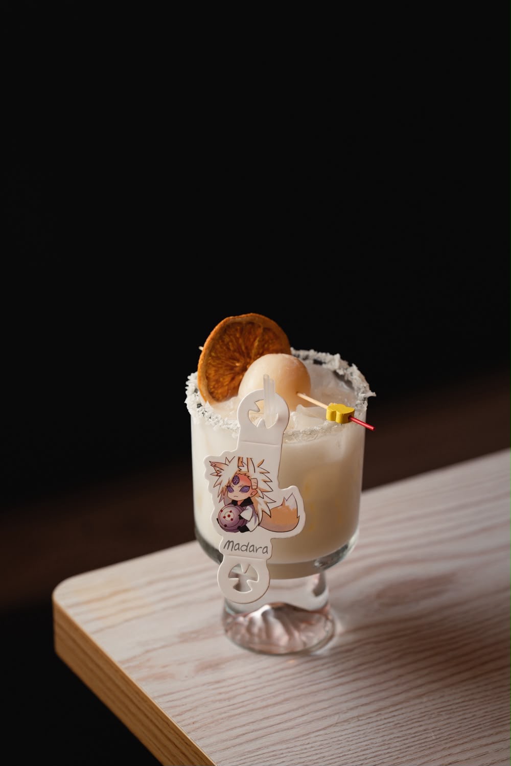 Susanoo Snow anime cocktail at Naruto SXM