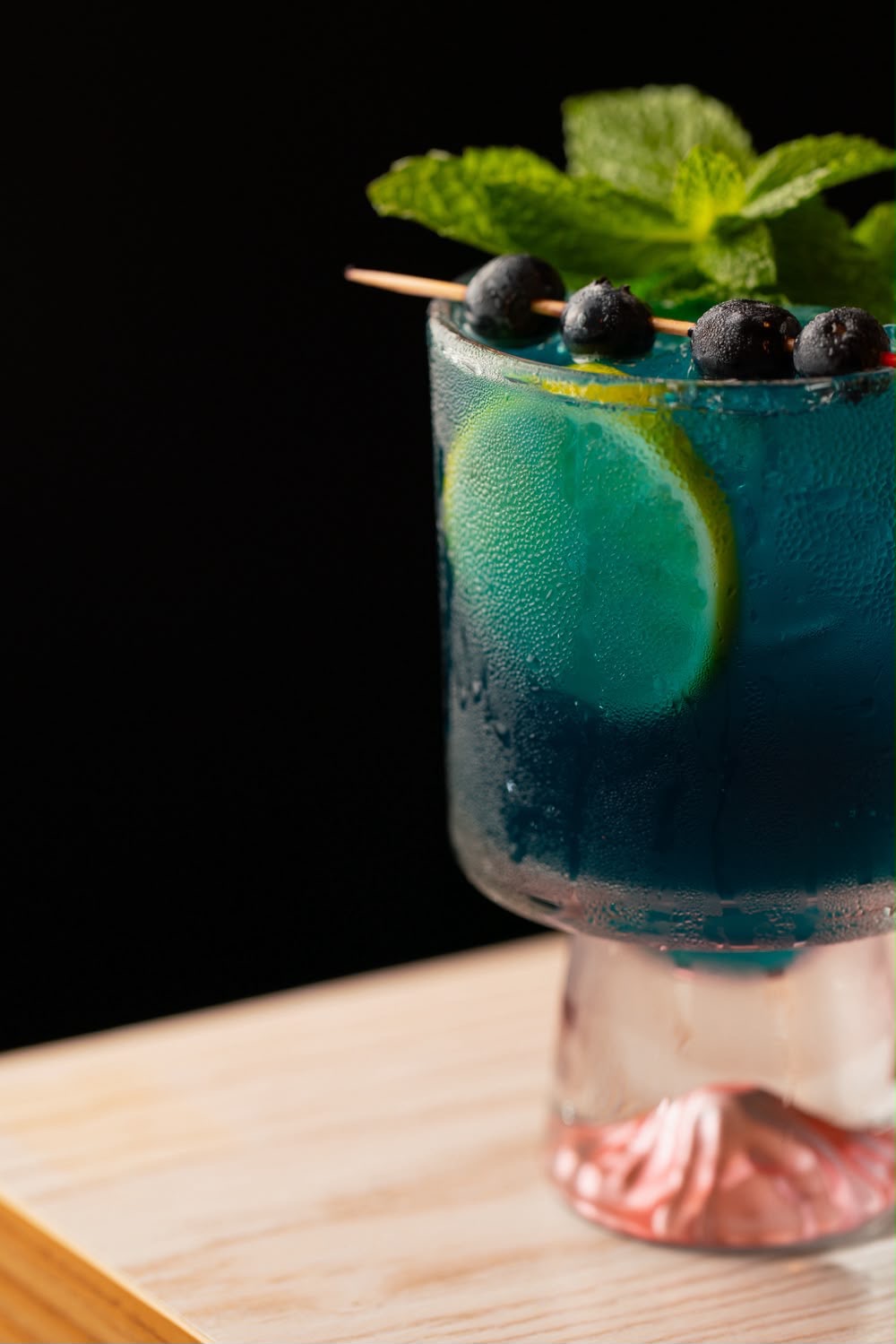 Chidori anime cocktail at Naruto SXM